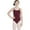 Burgundy, variant on Capezio Camisole Leotard w/ Adjustable Straps - Girls