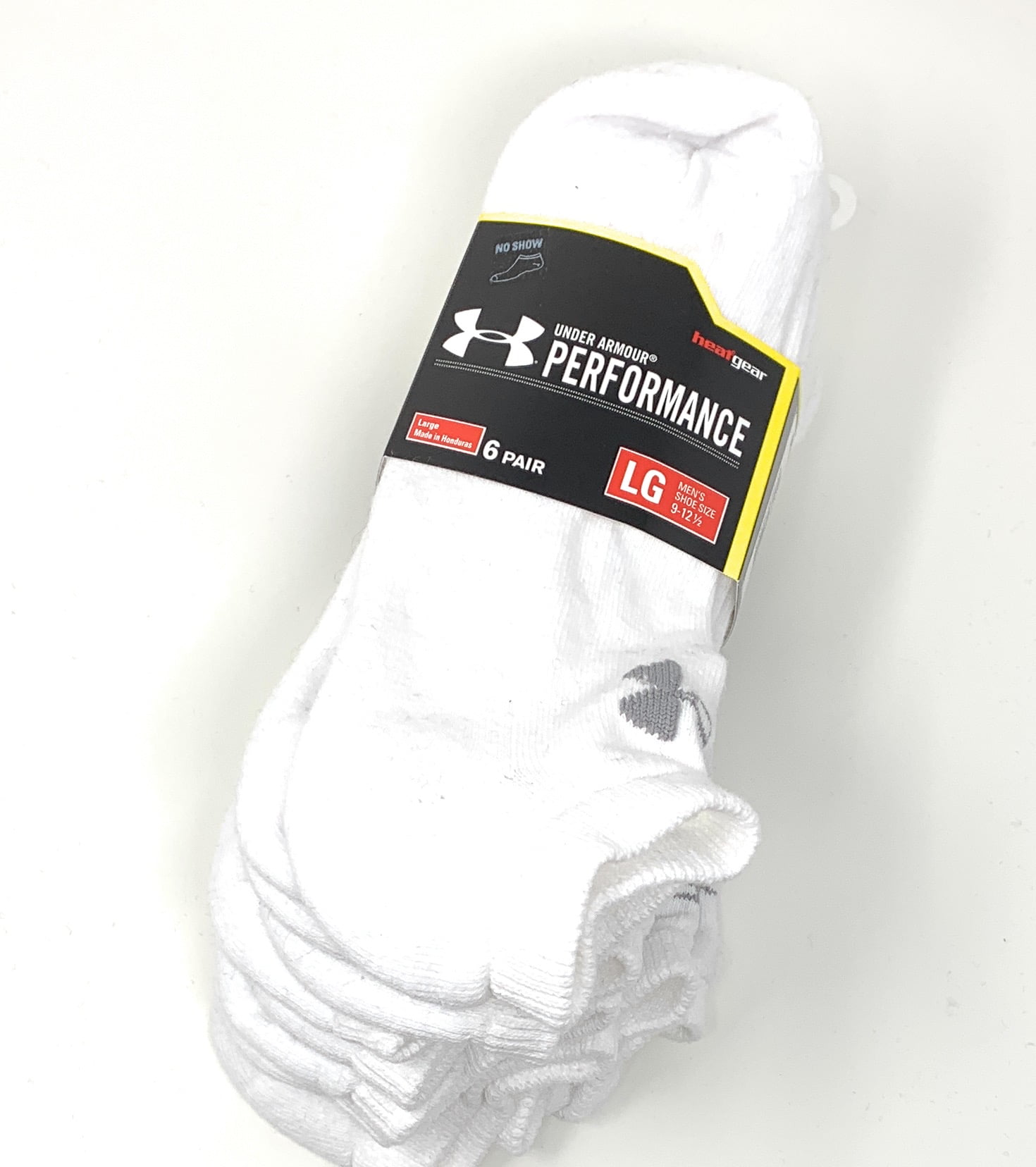 Under Armour Under Armour Performance Heatgear Tech No Show Socks 6