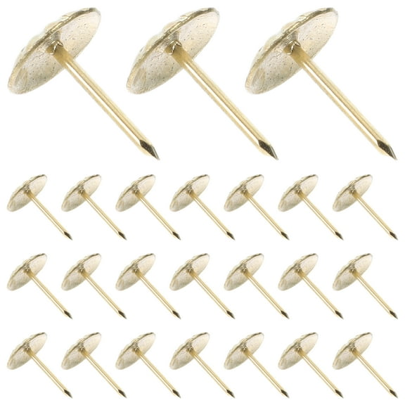 200pcs Golden Upholstery Tacks for Decoration Made of Sturdy Iron Material Heavy Duty and Rust