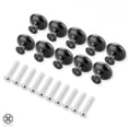 thumbnail image 3 of Luxtrada 20/10Pcs Cabinet Knob Pull Handle Drawer Knobs (30mm / 1.2 Inch), with Fitting Screws, Easy to Install, for Kitchen Cupboard Door, Bedroom Dresser Drawer, Bathroom Wardrobe Hardware, 3 of 8