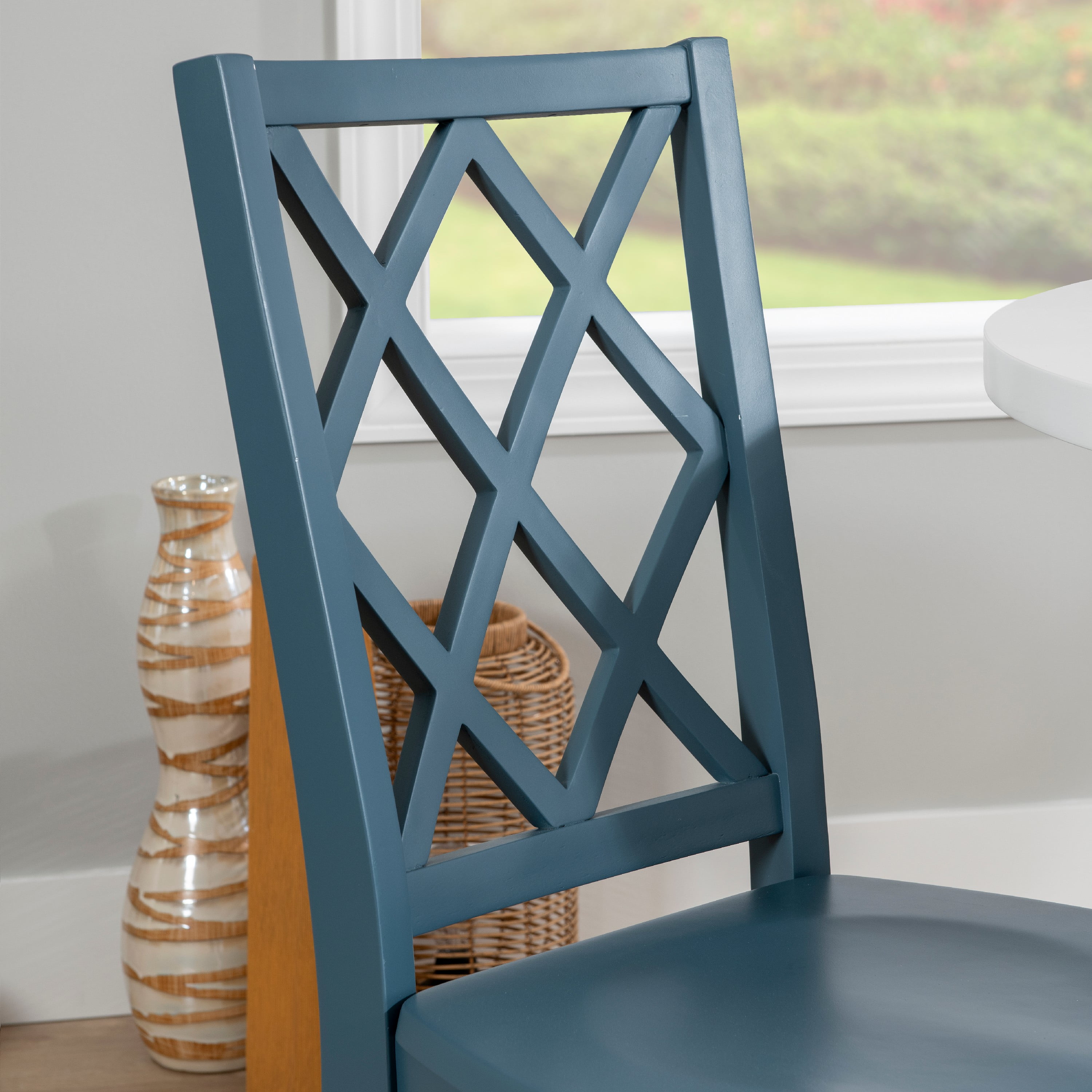 Powell Stacie Dining Chair, Graphite