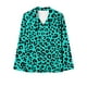 thumbnail image 3 of Puntoco Pijamas para mujer Conjunto de pijama estampado con bolsillo para uso diario en casa, 3 of 4