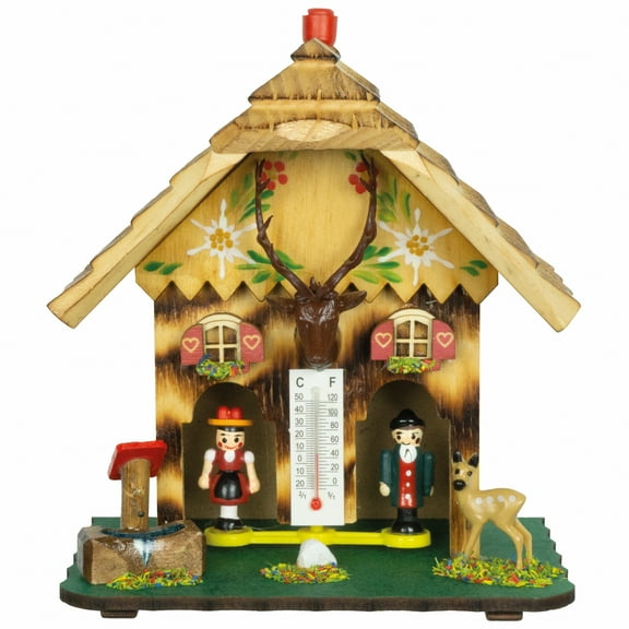 German Black Forest weather house TU 73 HE