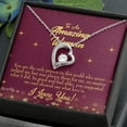 thumbnail image 3 of To Mom Mom Never Judged Forever Necklace w Message Card, 3 of 7