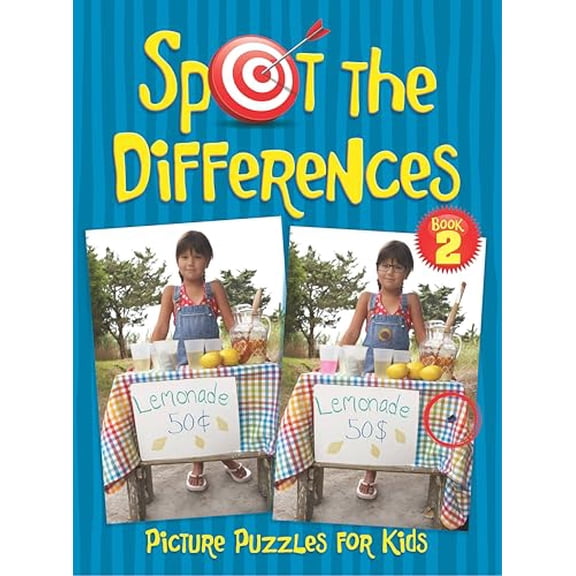 Pre-Owned Spot the Differences Picture Puzzles for Kids 2 (Dover Kids Activity Books) Paperback
