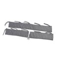 thumbnail image 1 of Parachoques De Riel Para Cama De Bebé, Tipo Dividido, Funda Protectora Para Bebés, Tela De Terciopelo De Burbujas, Parachoques Para Riel De Cama Para Bebé, Protector Suave, 1 of 7