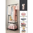 thumbnail image 3 of Perchero De Piso Organizador De Ropa Rack Colgador Closet Marthing Organizador de Ropa Mutifuncional Armado Facil y Dinamico, Mueble Organizador Portatil de ropa, zapatos, bolsos y accesorios, 3 of 5