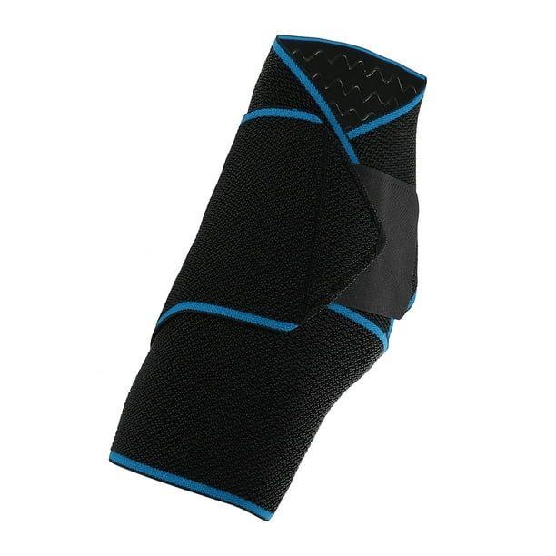 Tobillo Compresión Manga calcetines Unique Bargains para Hombre mujer Azul Negro