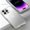 Clear, variant on SaniMore for iPhone 14 Pro 6.1" 2022 Case, Wear-resistant Frosted PC Backplane & Shockproof Soft TPU Bumper Anti-fall Anti-scratch Thin Lightweight Cover for iPhone 14 Pro 6.1" 2022, Purple