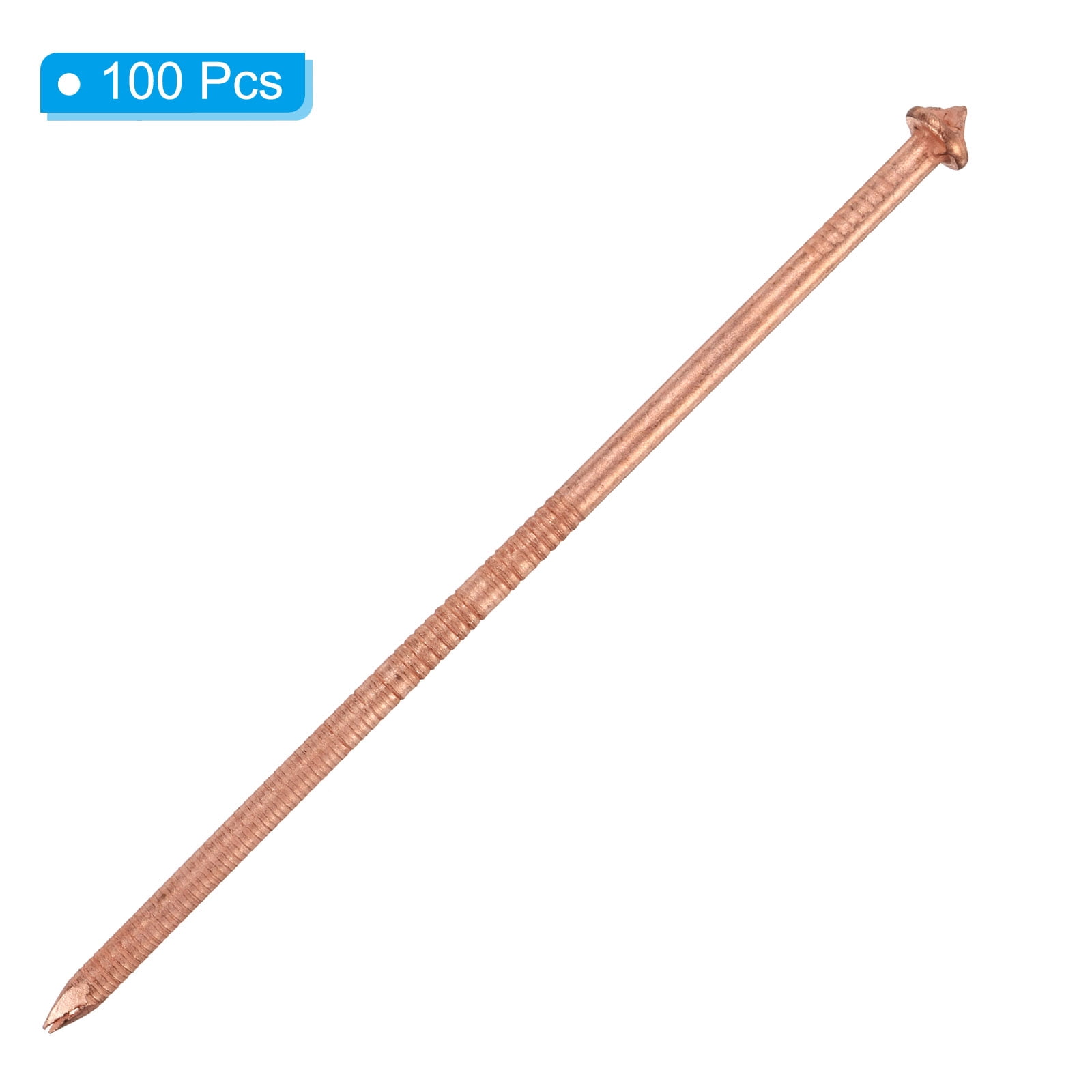 100pcs CD Weld Pins, 90mm Stud Welder Pins Insulation Copper Nails Welding Nails