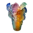 thumbnail image 5 of Kokiya Crystal Vase Modern Centerpieces Burner for Coffee Table Office Home Colorful, 5 of 9