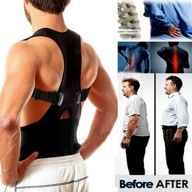 Magnetic Posture Corrector Brace Adjustable Upper Back Support
