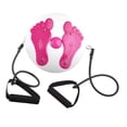 thumbnail image 2 of Waist Twisting Disc Board Load 220lbs Noise Massage Indoor Sports Pink with Rope, 2 of 9