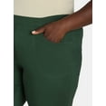 thumbnail image 4 of JMS Just My Size by Hanes Women's Plus Size 2 Pocket Pull On Pants, Single and 2 Pack, 4 of 5