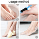 thumbnail image 4 of Lima de pedicura para pies, eliminador de callos con escofina de doble cara para piel muerta, depurador de pies, 6 uds., 4 of 5