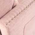 thumbnail image 6 of GDF Studio Kiersten Contemporary Fabric Pushback Recliner, Light Blush, 6 of 11
