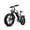 Silver, variant on OUXI Electric Bike for Adults, Peak 1000W Electric Bicycle, 48V/13Ah Battery, up to 25MPH, 20'' Fat Tire Ebike, 38 Miles Range Mountain Bike for Cycling, 7 Speed E Bike, E-Bike UL2849