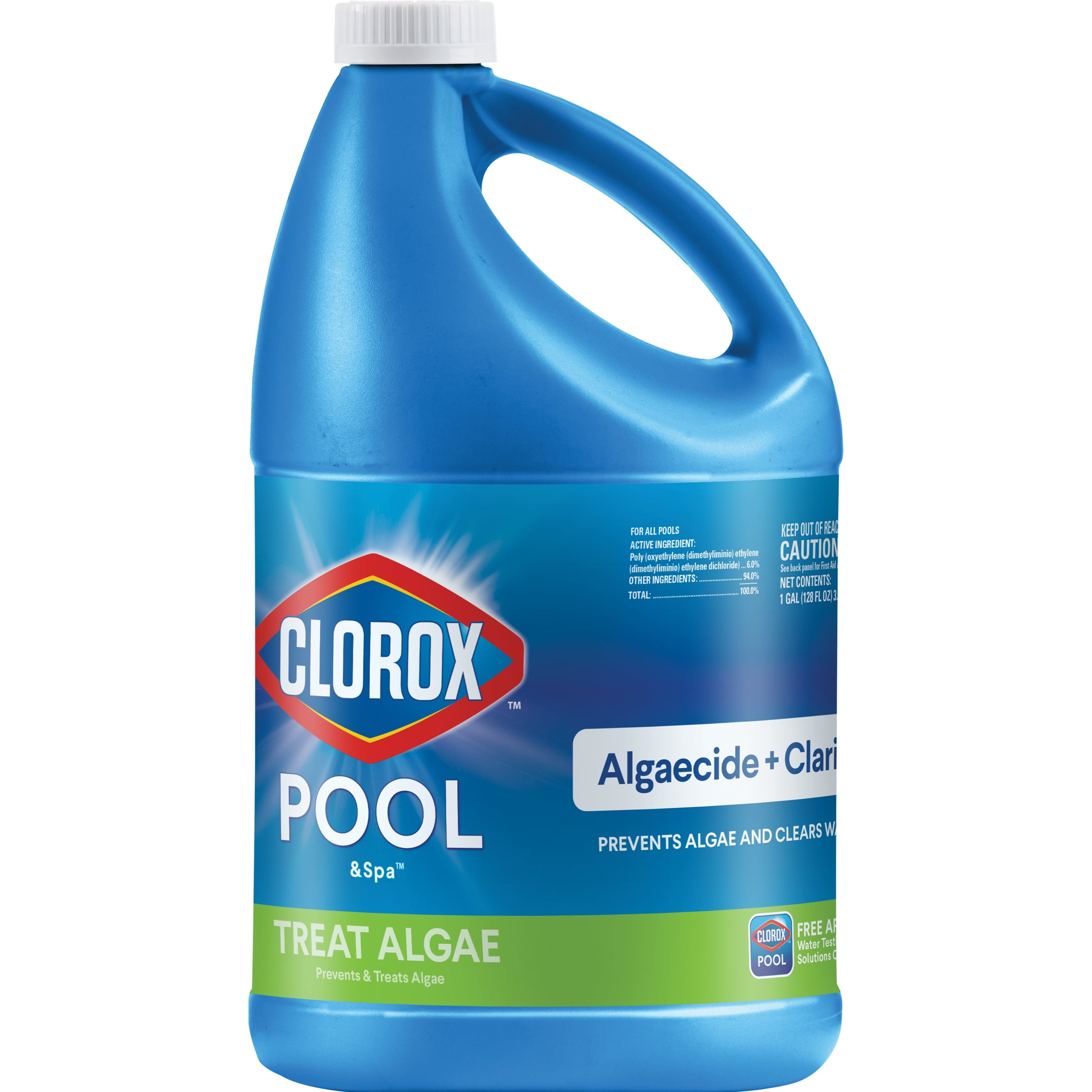 (2 pack) Clorox Pool&Spa Algaecide + Clarifier