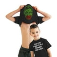 thumbnail image 2 of Youth Ask Me About My Zombie Disguise T shirt Funny Halloween Flip Costume Tee, 2 of 6
