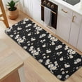 thumbnail image 5 of Daisy Flower Pattern Kitchen Rug Mat,Kitchen Runner Rugs Non Skid Washable,Decorative Kitchen Floor Mats for Kitchen,Sink,Laundry,17"x47.2", 5 of 7