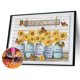 thumbnail image 5 of Cuadros Decorativos Flores plantas Rhinestone cuadro completo cuadrado taladro diamante pintura decoración del hogar JShteea Nuevos Originales, 5 of 5