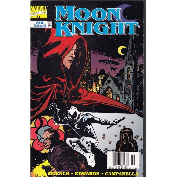 Moon Knight (3rd Series) #2 (Newsstand) VF ; Marvel Comic Book