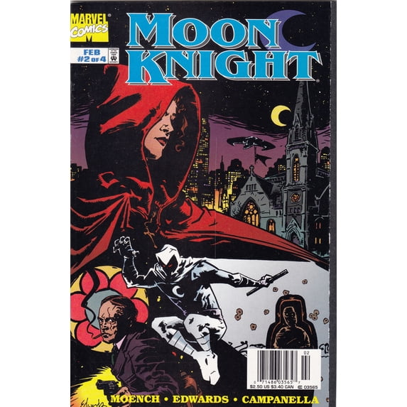 Moon Knight (3rd Series) #2 (Newsstand) VF ; Marvel Comic Book