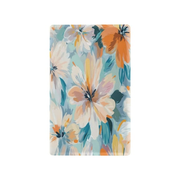 Oversized Flowers Pattern Light Switch Cover Switch Plate Outlet Cover Plug Cover for Electrical Outlet