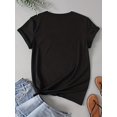 thumbnail image 2 of Women's Leopard Print Bow T-Shirt, Coquette Graphic Crew Neck Short Sleeve Casual Tee, Soft Summer Fashion Top, Cute Everyday Shirt for Women, 2 of 10
