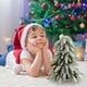 thumbnail image 5 of Árbol de Navidad de 40 cm de alto para escritorio, hogar, cocina, cenas, fiestas, árboles de Navidad, decoraciones, nieve Árbol verde nieve, 5 of 8