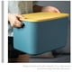 thumbnail image 3 of Caja de organización de hogares de plástico de 1pc de plástico con soporte de almacenamiento de tapa, 3 of 6