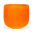 thumbnail image 3 of TOPFUND 432Hz Orange D Note 8 inch Crystal Singing Bowl Sacral Chakra with Heavy duty carrying case and Suede Stick, 3 of 6