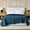 Teal, variant on Better Homes & Gardens Crafted Geo Cotton Quilt, Teal Ocean, King Bedding