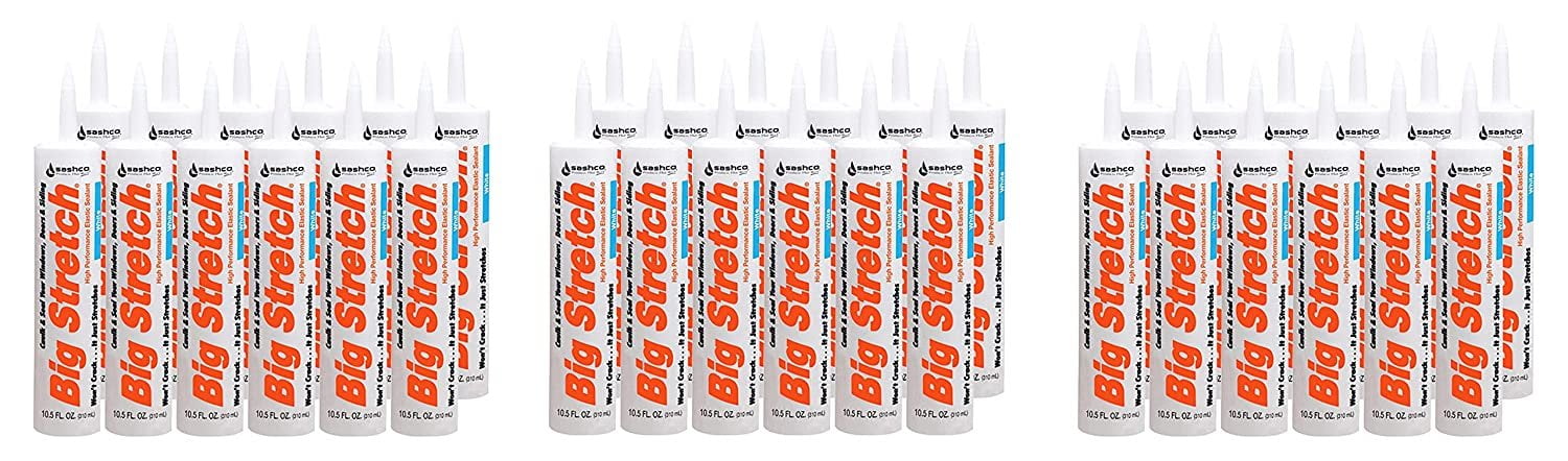Sashco Log Jam Acrylic Latex Chinking - 30 Oz Cartridge, Woodtone Cedar, For Log Homes