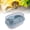 Blue, variant on Yajisi Large Yellow Turtle Tank with Drainage Filtration System, Safe & Easy to Observe Aquarium Habitat Terrarium for Crabs Fishes Amphibians Reptiles, Heavy Duty Plastic Pond Decor (14.5 in/37 cm)