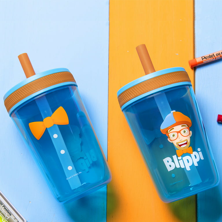  Zak Designs Bluey Kelso Tumbler Set, 15 fl.oz. Leak-Proof  Screw-On Lid with Straw, Bundle for Kids Includes Plastic and Stainless  Steel Cups with Bonus Sipper, 3pc Set, Non-BPA : Baby