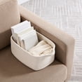 thumbnail image 4 of HaoXun 10L Rectangular Rope Storage Basket with Handles - 32.5x22.5x14cm Nylon Woven Organizer for Home Nursery, 4 of 6