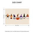 thumbnail image 2 of Placemats Set of 4 / 6, Halloween Gnomes1 Placemats for Dining Table Indoor/Outdoors Heat Resistant Washable Placemats 18" x 12", 2 of 8