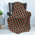 thumbnail image 4 of Retro Soft Flannel Fleece Blanket, Optical Illusion Pattern with Circles and Curves Geometric and Abstract Composition, Cozy Plush for Indoor and Outdoor Use, 50" x 70", Multicolor, by Ambesonne, 4 of 5