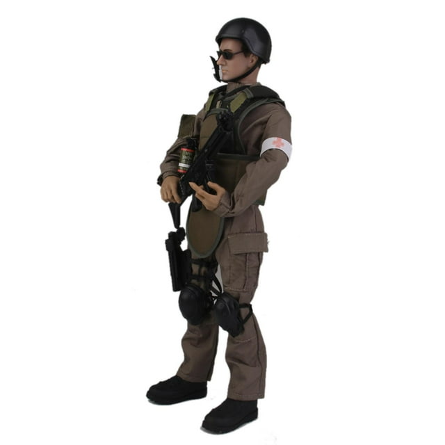 1:6 Scale Adventure Mini Soldier Playset Toys Hobby Accessory