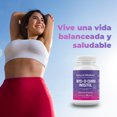 thumbnail image 2 of Natural Wisdom Myo D-Chiro Inositol 40:1 para Mujer 180 Cápsulas | Con Coenzima Q10, Hierro, Vitaminas B6, B12, D3 y Magnafolato | Suplemento Alimenticio para el Equilibrio Hormonal Femenino, 2 of 7