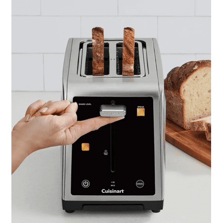 Cuisinart SimpliTouch XL Color Touchscreen 2-Slice Toaster
