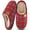 Red, variant on Ecetana Slippers for Women Warm Memory Foam Fuzzy Slippers Non Slip Womens House Shoes