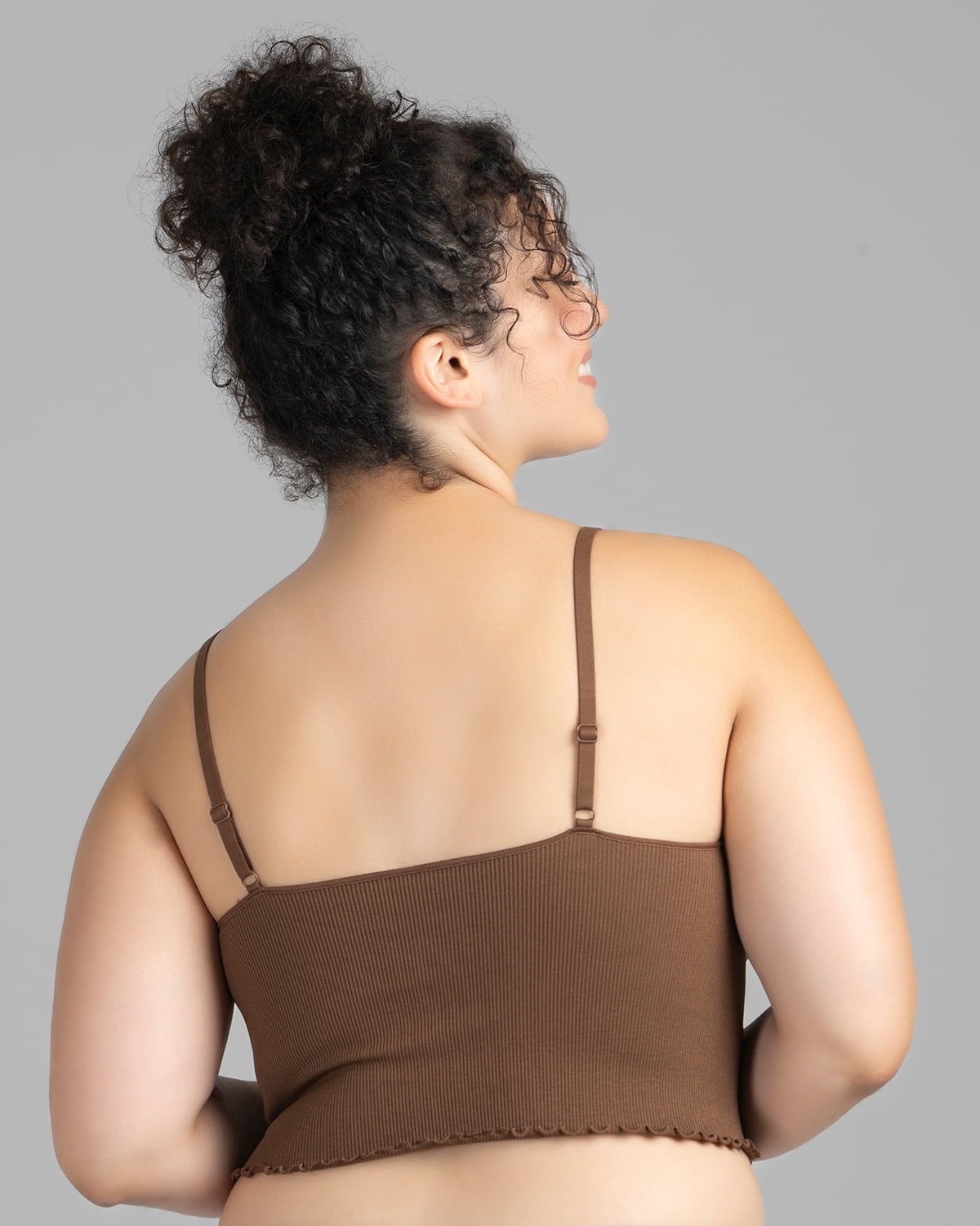 No Boundaries Women's Ruffle Cami, Size XS-3XL