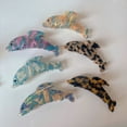 thumbnail image 6 of Eosunjian Women Hair Gripper Dolphin Shape Hair Claw Anti-slip Strong Claw Cross Teeth Hair Fixing Decoration Hair Clip Hair Accessory, 6 of 13