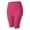 Hot Pink, variant on Women's High Waisted Peach Yoga Shorts, Solid Color Quick Dry CRZ Yoga Shorts for Women, Workout Biker Shorts Beige S