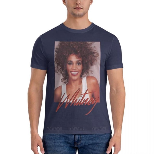 Camiseta oficial con firma Smile de Hey Houston Camiseta clásica para hombre ropa de verano camisa de sudor