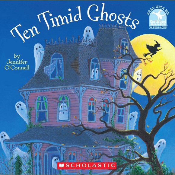 Libro Los diez fantasmas tímidos de Scholastic (Lee conmigo Cartwheel)
