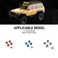 thumbnail image 2 of fastboy 4pcs Aluminum Alloy Wheel Hex Mount For FCX18 1/18 Crawler Strong RC Car Accessories Replacement Parts RC Upgrade Part Titanium, 2 of 6