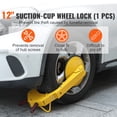 thumbnail image 2 of KFFKFF Tire Clamp Lock, Single Pack for Trailers, Robust Security Device for Tires, Flexible Wheel Boot for Theft Prevention, Suitable for RVs, Cars, Trucks, and SUVs, 2 of 9